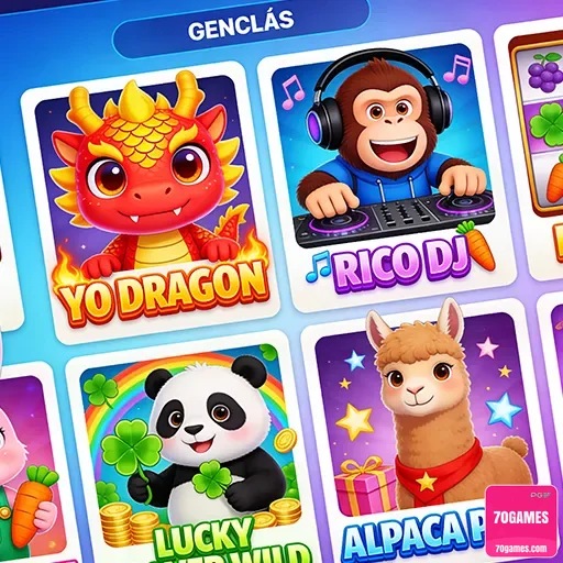 70games - app exclusivo - Interface do App