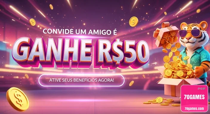 70games - experiência de jogo - Interface do Cassino