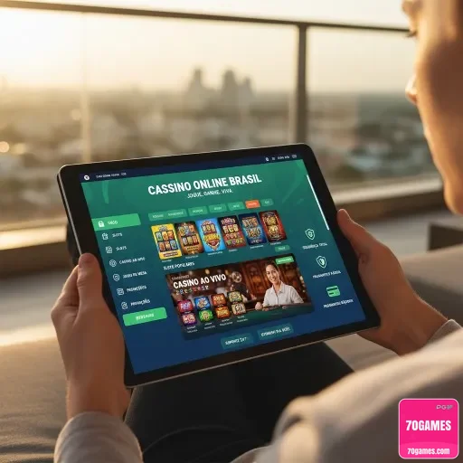 70games - interface premium - Cadastro na Plataforma