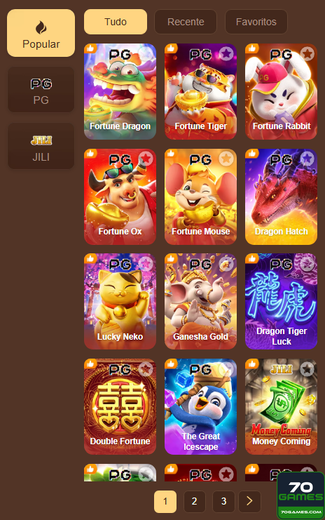 Jogos Certificados 70games.com